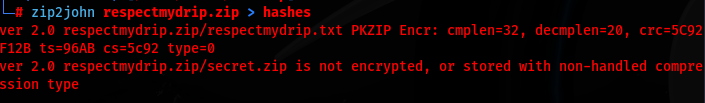 zip2john